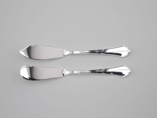 BSF Chippendale 90 versilbert Butter & Käsemesser