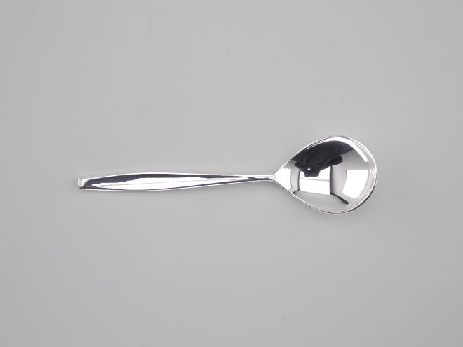 BSF Madame 90 versilbert Zuckerlöffel