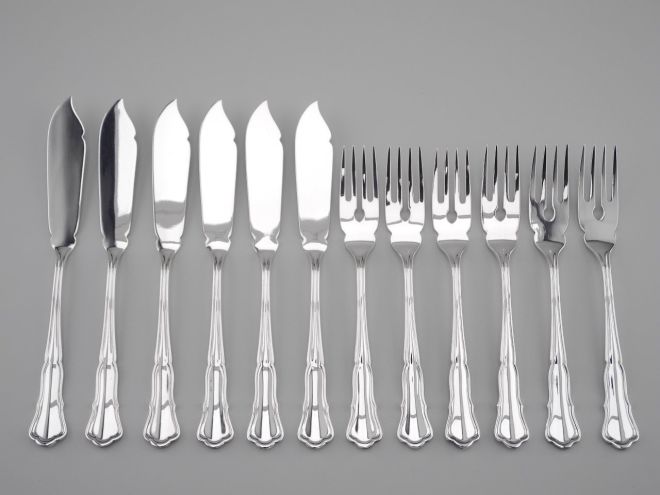 Wilkens August der Starke 90 Fischbesteck