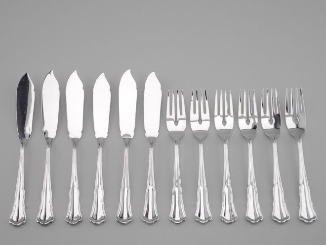 Wilkens Martin August der Starke 90 Fischbesteck