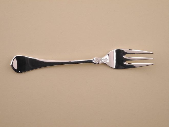 Kuchengabel Tortengabel vintage alte Serie Schloss Gripsholm 90 versilbert 90er Auflage von Wilkens Silberbesteck