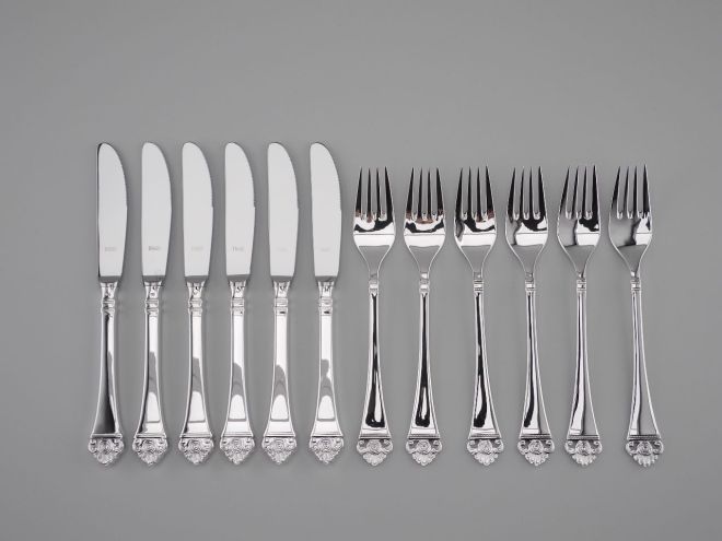 Robbe & Berking Rosenmuster 150 Dessertbesteck