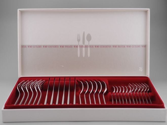 WMF Virginia 90 versilbert Komplettbesteck Etui
