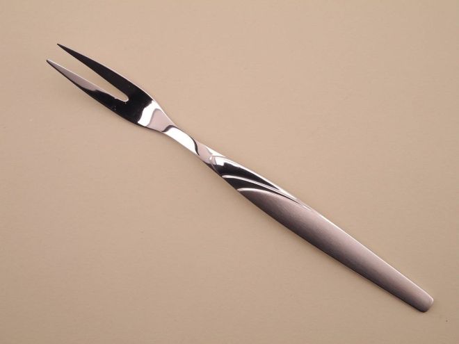 Fleischgabel Vorlegegabel aus der vintage alten Serie Pico in Cromargan von WMF Besteck