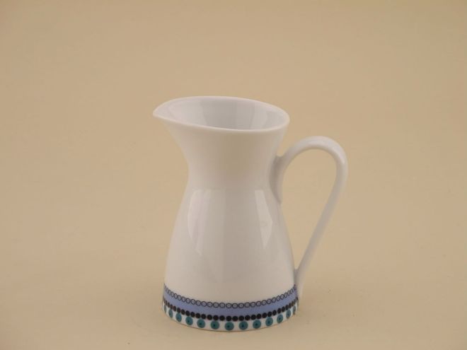 Speiseteller 50er Jahre vintage design Form 2000 Idyll in Gold Dekor Björn Wiinblad Rosenthal Porzellan Geschirr