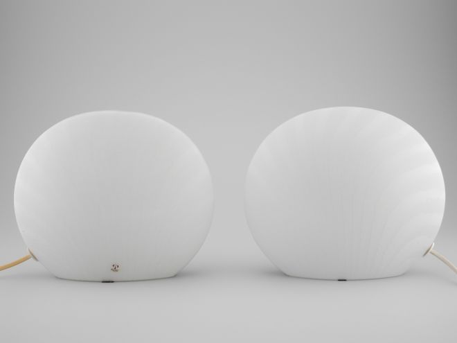 Peill Zebra Muschel Lampe Duo