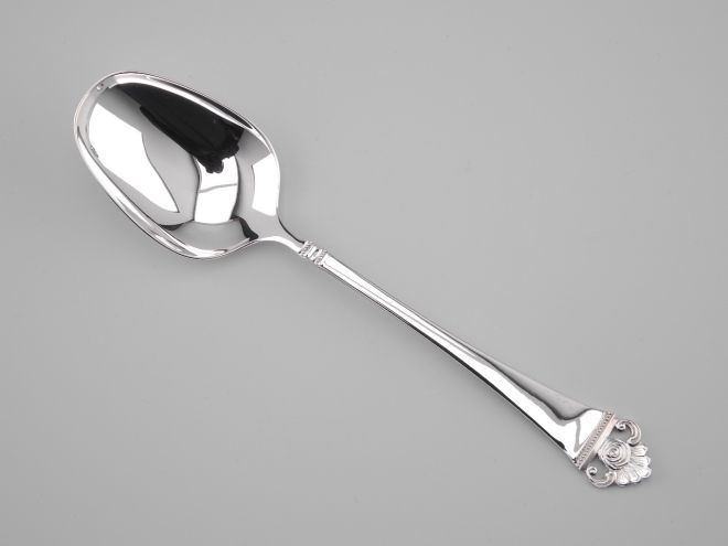 Robbe & Berking Rosenmuster 800 Gemüselöffel