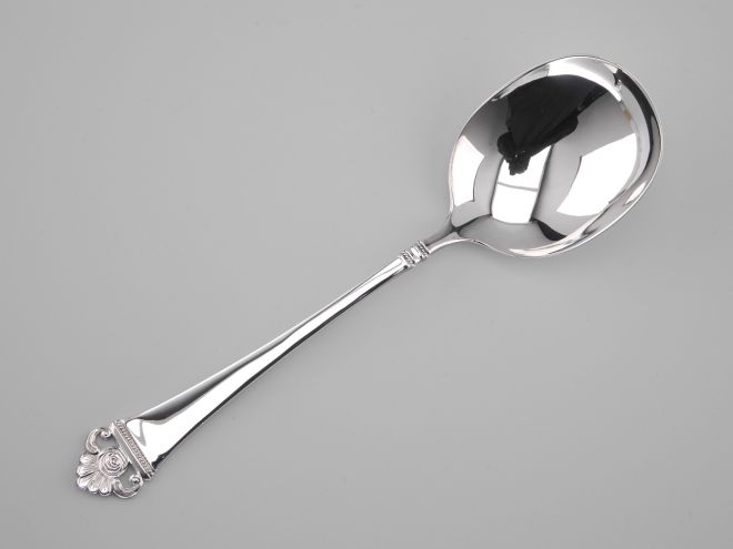 Robbe & Berking Rosenmuster 800 Kartoffellöffel