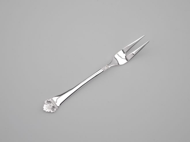 Robbe & Berking Rosenmuster 800 kleine Fleischgabel