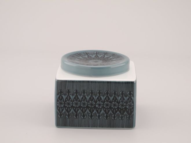 Rosenthal Deckeldose 4084 Türkis Baumann