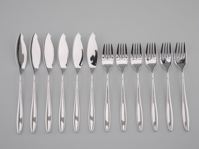 WMF Balance Cromargan Fischbesteck 6P