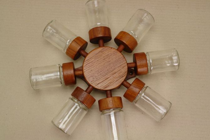 Gewürzkarussell DIGSMED teak