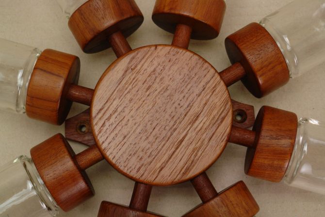 Gewürzkarussell DIGSMED teak