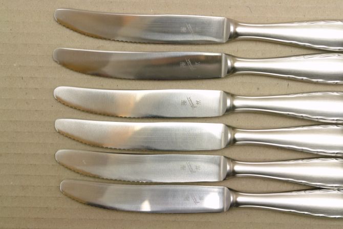 WMF 2300 cromargan Tafelmesser 6er WFRI 1.
