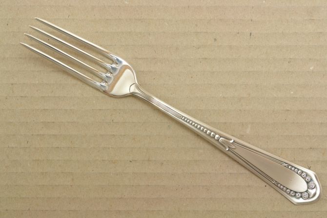 WMF 400 Röschen versilbert Tafelgabel
