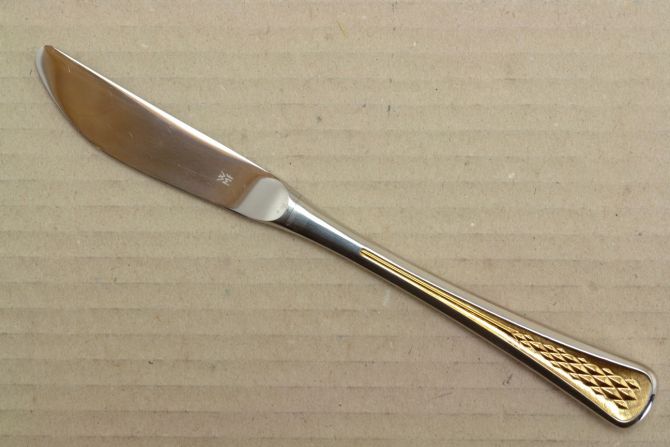 WMF Alexandria cromargan Gold Tafelmesser