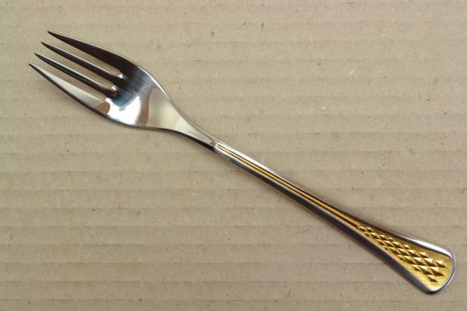 WMF Alexandria cromargan Gold Tafelgabel