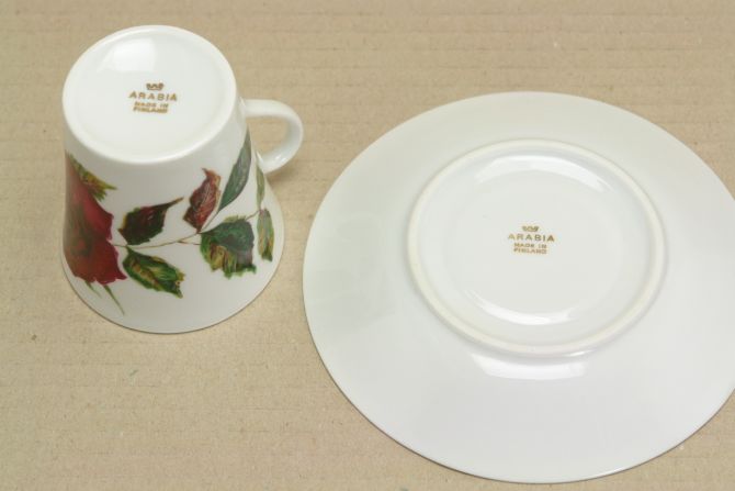 Arabia Ruusu Kaffeetasse