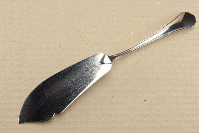 BSF Englisch Chippendale 800 Silber Fischvorleger