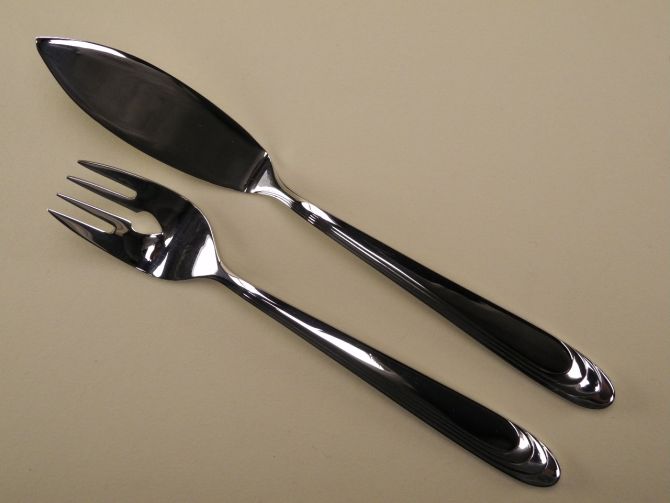 BSF Etienne edelstahl 18/8 Fischbesteck 1 Person