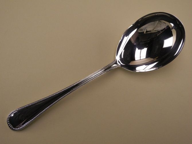 Wilkens Perlstab Louis XVI 90 versilbert Kartoffellöffel