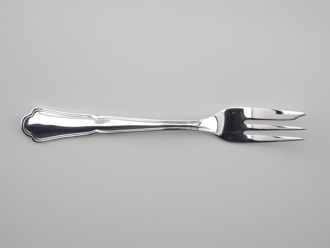 Auerhahn Chippendale 90 versilbert Kuchengabel