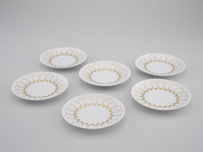 Rosenthal Lotus Goldsilhouette Konfektteller Set
