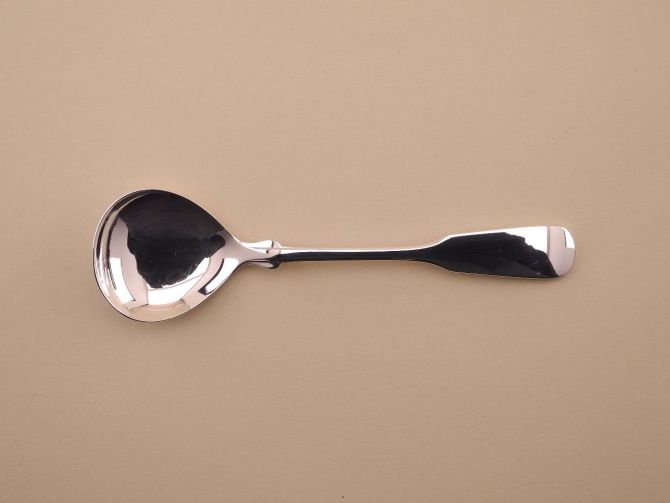 Zuckerlöffel aus der vintage alten Serie Spatenform versilbert mit 90 90er Auflage von WMF