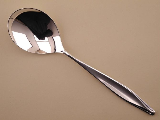 Gemüselöffel Vorlegelöffel vintage alte Serie Brüssel 5500 in 90 versilbert 90er Auflage WMF Silberbesteck