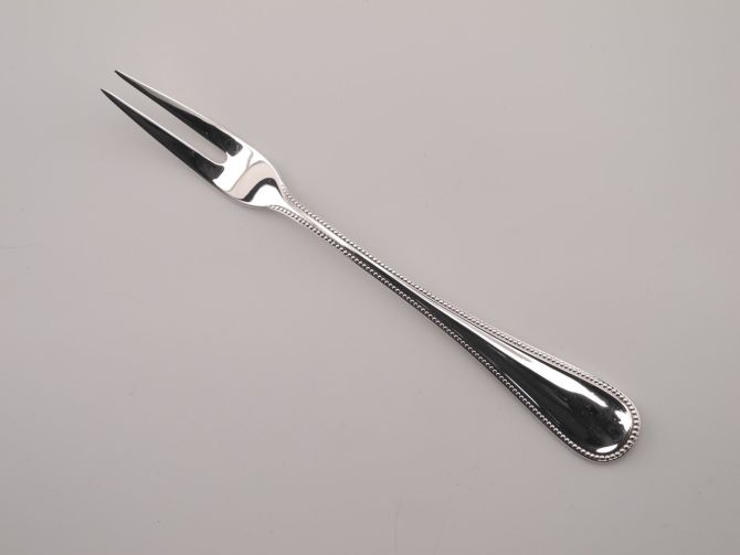 Auerhahn Perl 90 versilbert Fleischgabel