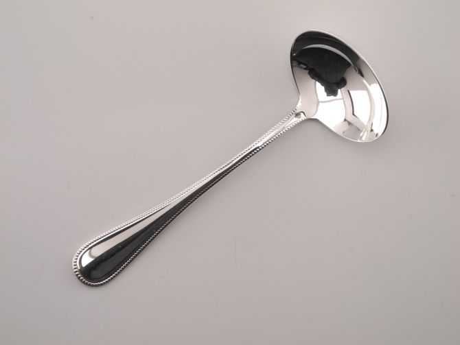 Auerhahn Perl 90 versilbert Sossenkelle