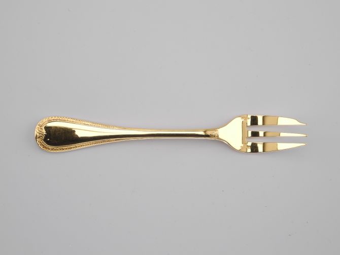 Christofle Malmaison Gold Kuchengabel