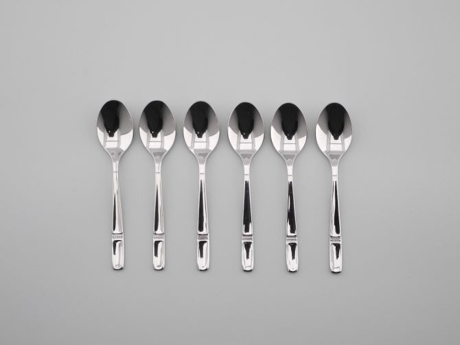 WMF Lübeck 8600 cromargan Mokkalöffel Set