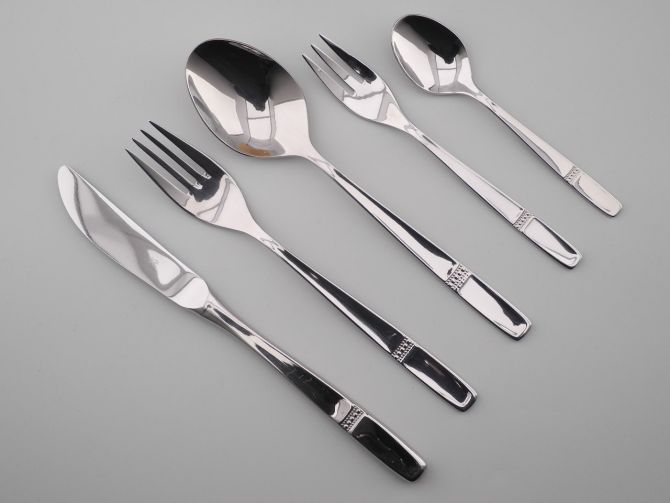 WMF Lübeck 8600 cromargan Komplettbesteck Etui