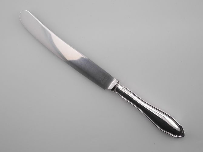 Gebrüder Reiner Seckenrand 800 Silber Tafelmesser