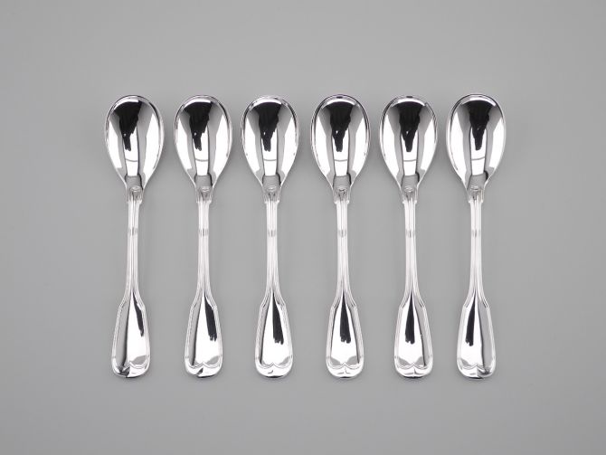 Robbe & Berking Alt Faden 150 Eislöffel Set
