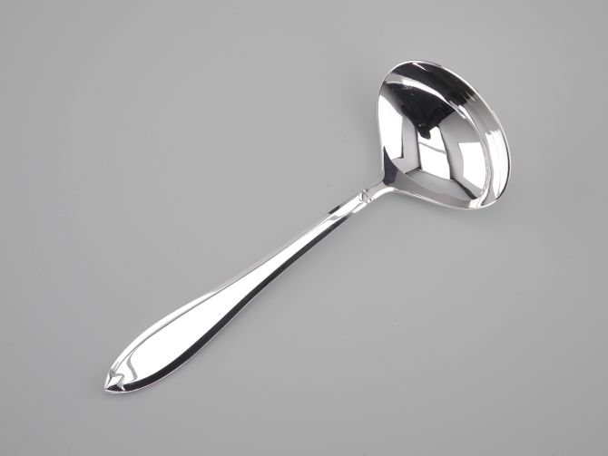 Sossenlöffel aus der Serie Anthea 90 Auflage versilbert von BSF