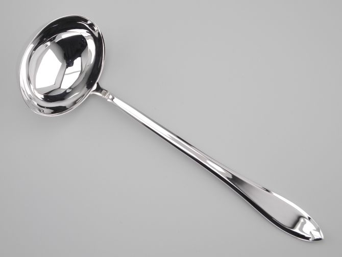 Suppenkelle Suppenschöpfer aus der Serie Anthea 90 Auflage versilbert von BSF