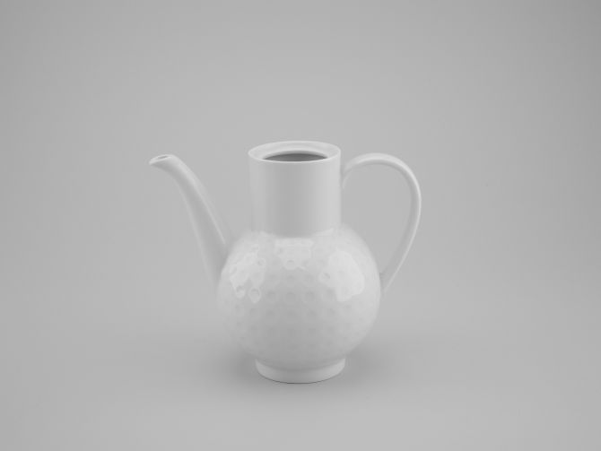 Arzberg 2375 Golfball weiss Mokkakanne ohne