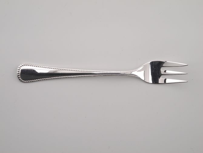 BSF Perlrand 800 Silber Kuchengabel