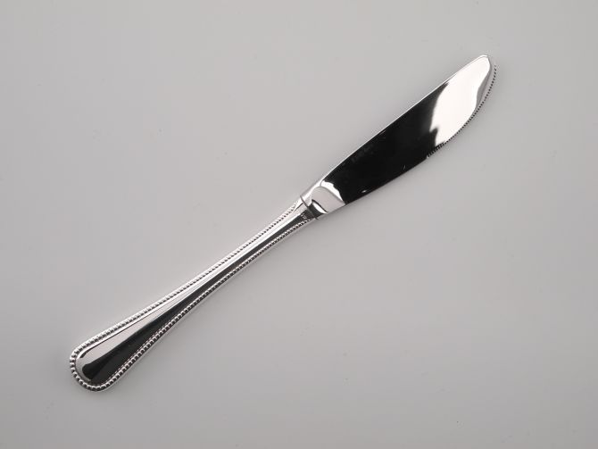 BSF Perlrand 800 Silber Dessertmesser