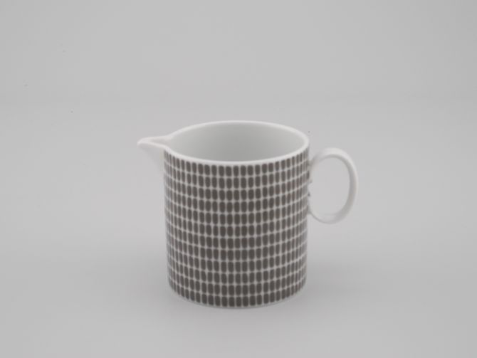 Milchkännchen mit grafischem Dekor Onyx aus der Serie Medaillon vintage design Baumann für Thomas