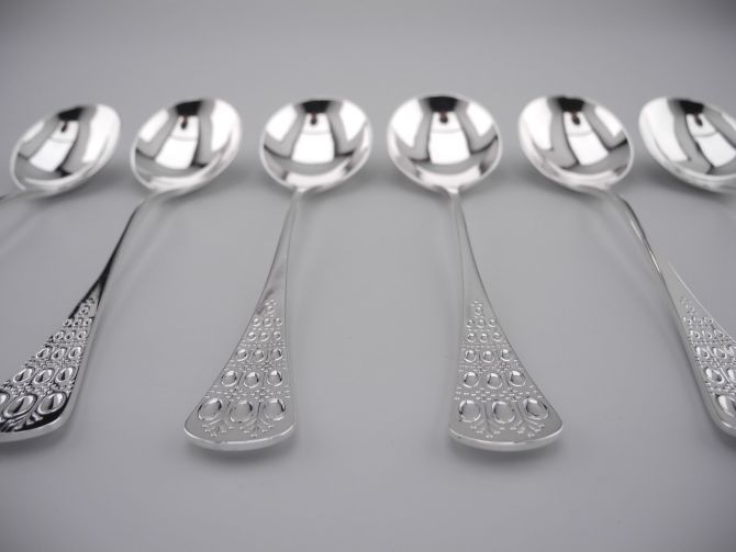 Rosenthal Romanze 925 Tassenlöffel Set