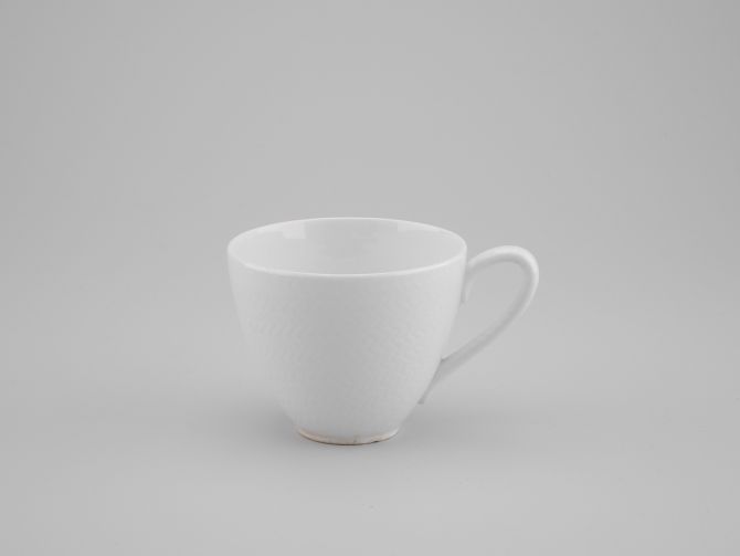Rörstrand Blue Fire Kaffeetasse Obere weiss