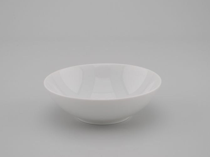 Thomas Medaillon uni weiss Dessertschale
