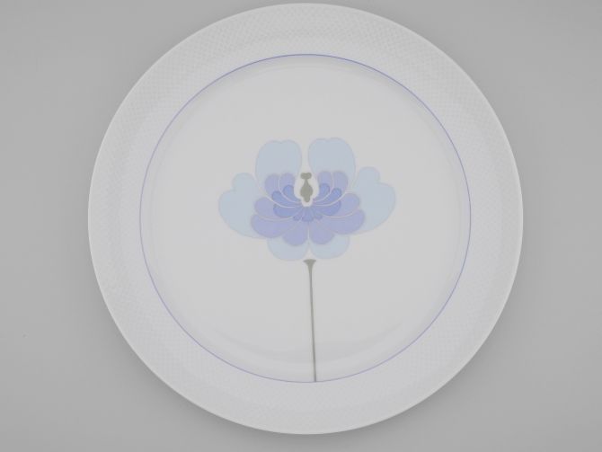 Rosenthal Century blaue Blume Platzteller