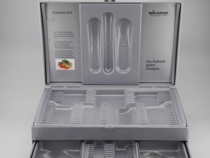 Wilkens Bestecketui 60 Teile plus 9
