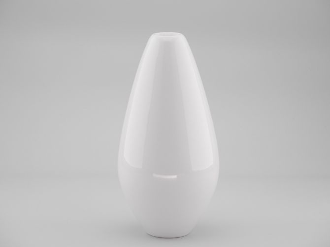 KPM Berlin Vase Hubert Griemert weiss 28cm