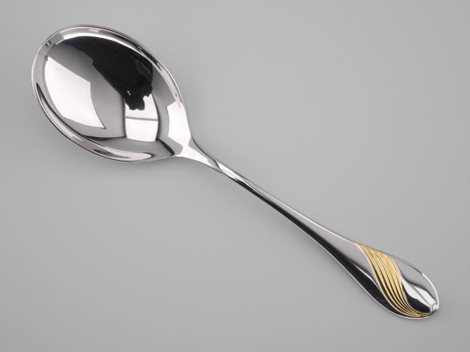 WMF Charme Gold cromargan Gemüselöffel