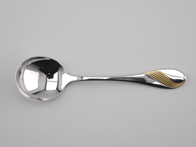 WMF Charme Gold cromargan Tassenlöffel